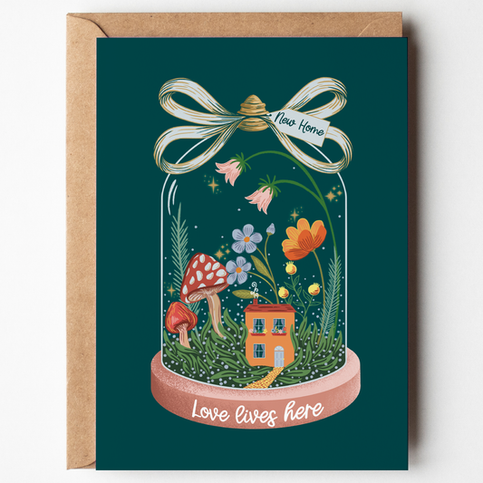 Not Today Tuesday - New Home Card | Floral | Folk Cosy Design