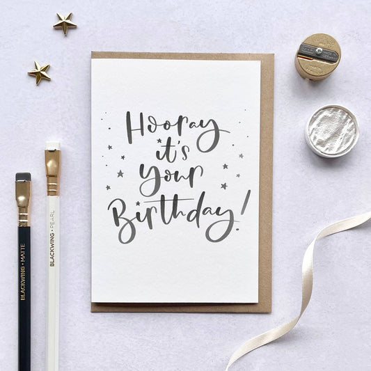 Jen Roffe Lettering Studio - Hooray it's your Birthday!