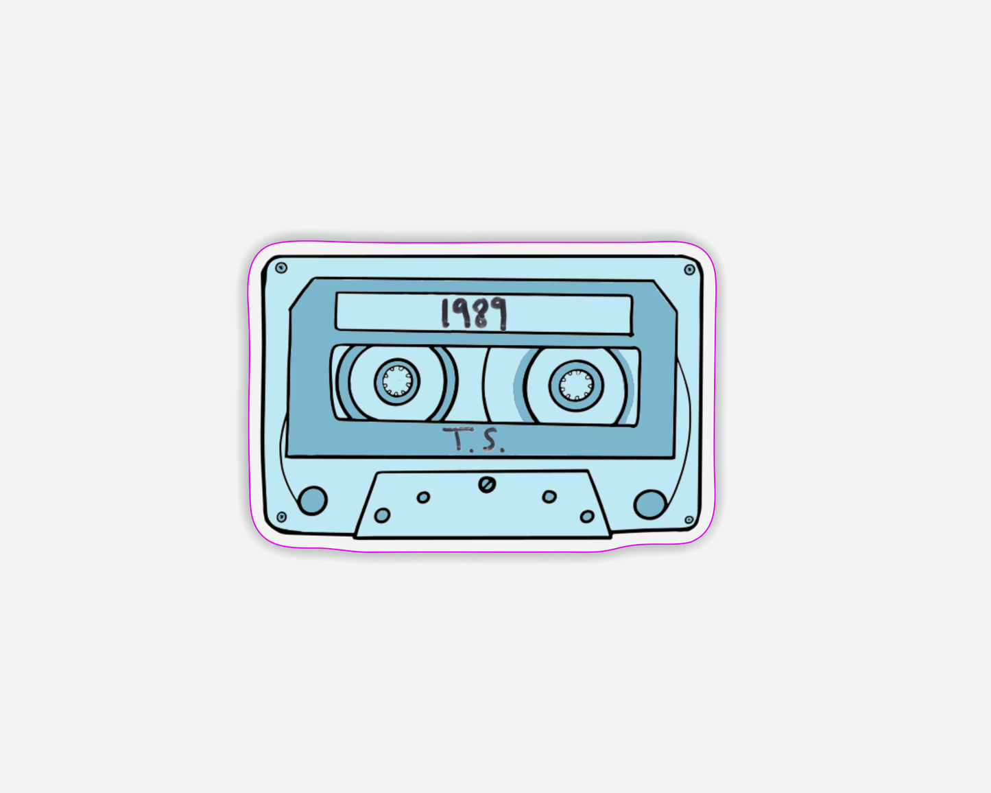 Danni Boden Designs - 1989 Album Cassette Tape Taylor Swift Sticker