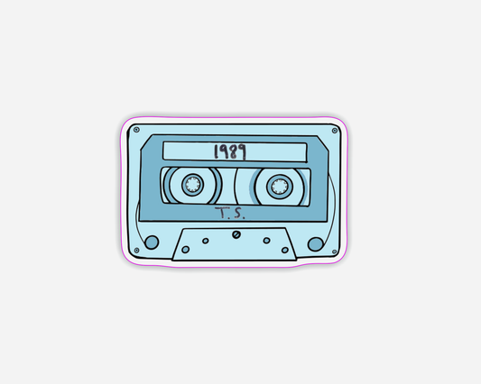 Danni Boden Designs - 1989 Album Cassette Tape Taylor Swift Sticker
