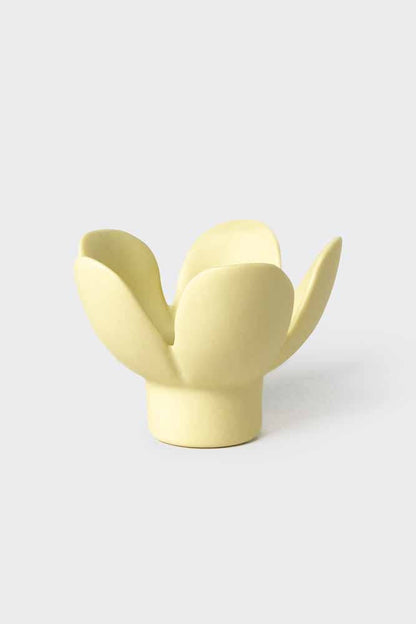 DM Brands Ltd - Räder – Rader Candle Holder Flower yellow 8x8x5,5cm