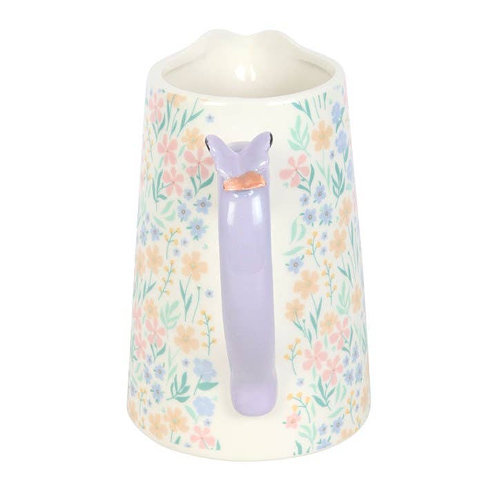 Ditsy Spring Floral Print Ceramic Mother's Day Flower Jug