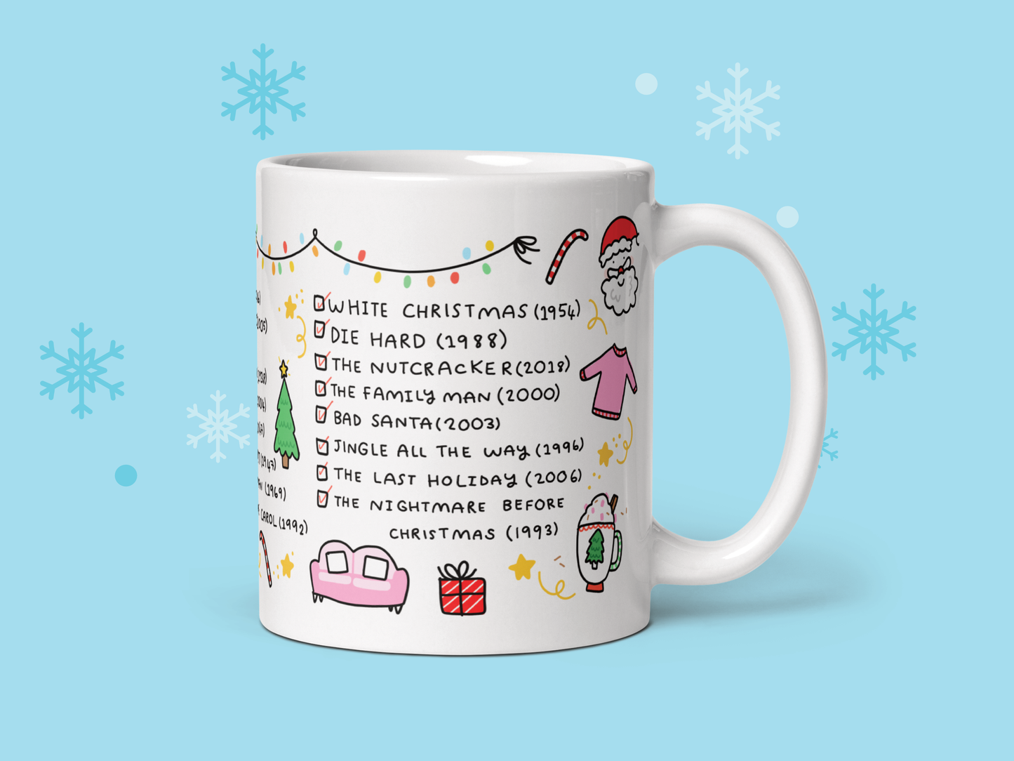 Feel Good Gift co. - Christmas mug, Christmas movie mug, Classic films Gift Mug