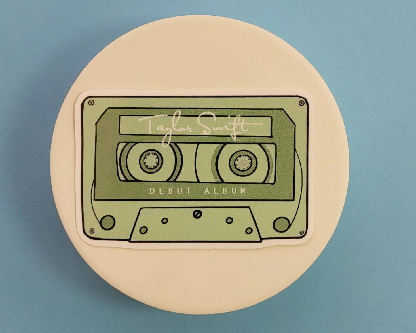 Danni Boden Designs - Taylor Swift Debut Album Inspired Cassette Tape Sticker