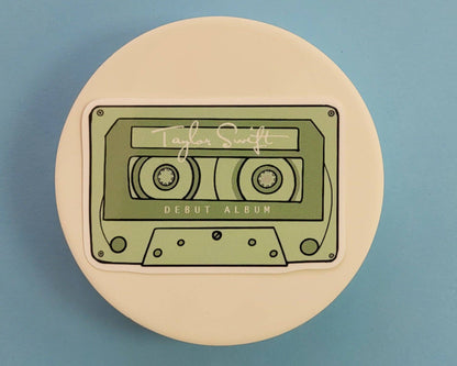 Danni Boden Designs - Taylor Swift Debut Album Inspired Cassette Tape Sticker