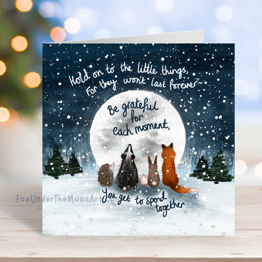 Fox Under The Moon - 'Together' card