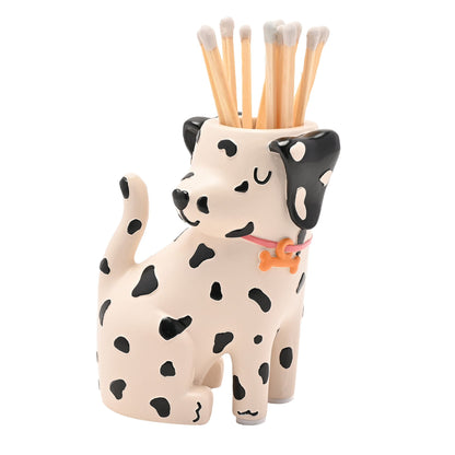 RASPBERRY BLOSSOM MATCHSTICK HOLDER - DOG