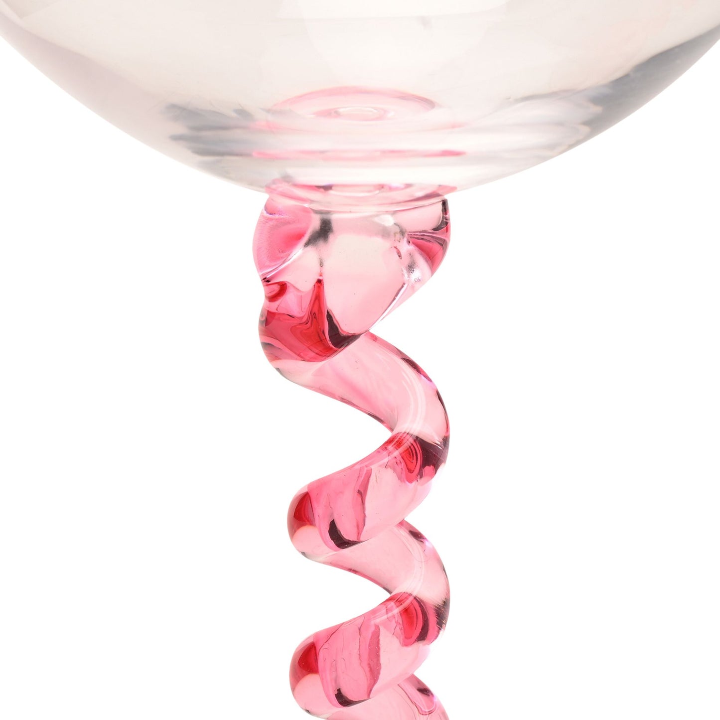 RASPBERRY BLOSSOM PAIR OF COUPES WITH WIGGLE STEMS IN A GIFTBOX