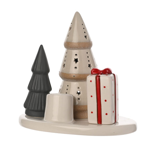 CHRISTMAS CANDLE TRAY