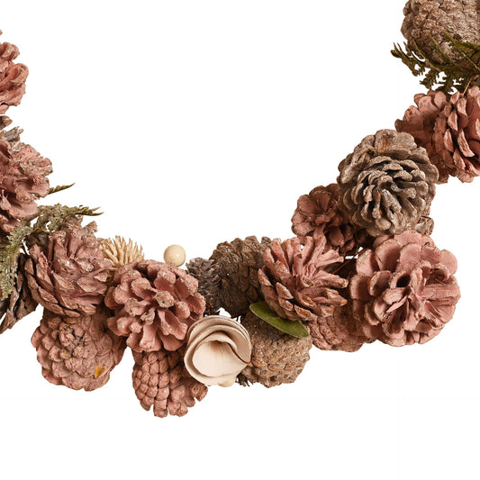 BLUSH PINK FOLIAGE 120CM GARLAND