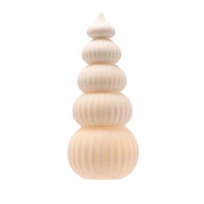 CERAMIC 27CM LED LIGHT UP CHRISTMAS TREE